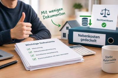 Wie du als mieter:in mit wenigen dokumenten eine rechtswirksame deckelung von nebenkosten durchsetzt