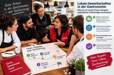 Wie lokale gewerkschaften in der gastronomie mit einem praxis‑fahrplan verbindliche tarifverträge durchsetzen