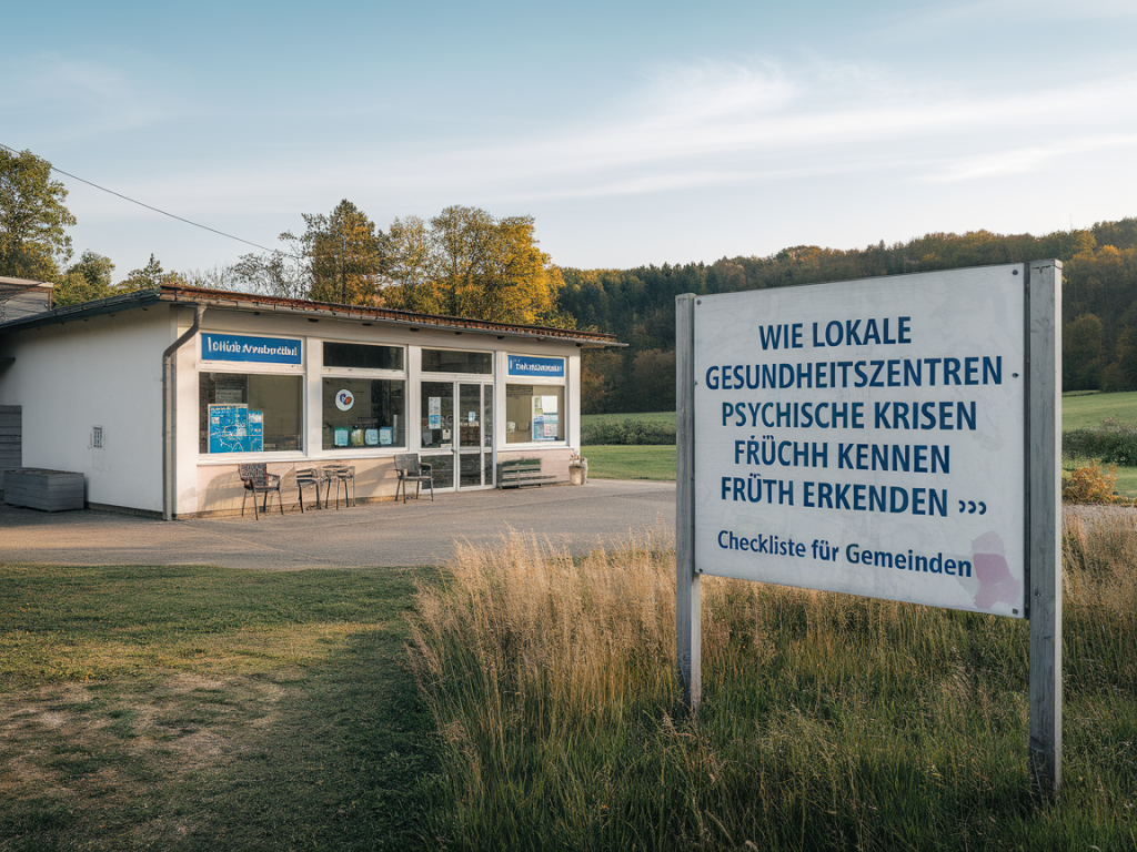 Wie lokale gesundheitszentren psychische krisen früh erkennen können — checkliste für gemeinden
