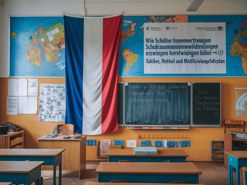 Wie schüler:innenvertretungen schulraumumwidmungen erzwingen können — taktiken, rechtliche hebel und mobilisierungsfahrplan