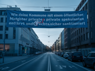 Wie deine kommune mit einem öffentlichen mietregister private spekulanten entlarvt und rechtssicher sanktioniert