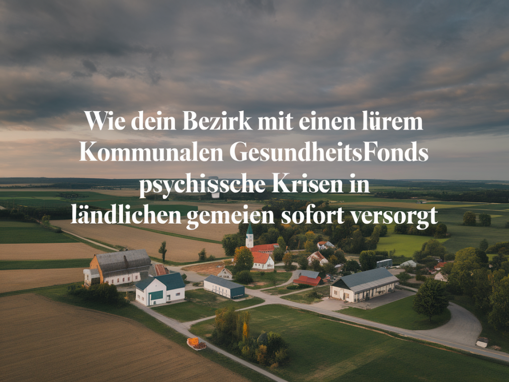wie dein bezirk mit einem kommunalen gesundheitsfonds psychische krisen in ländlichen gemeinden sofort versorgt