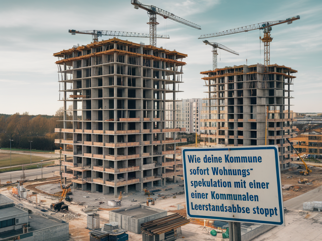 Wie deine kommune sofort wohnungsspekulation mit einer kommunalen leerstandsabgabe stoppt